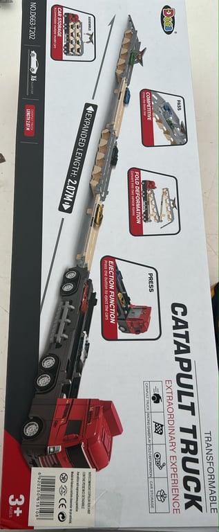 Trailer Transportor pentru Mașinuțe cu Catapultă – Pliabil, Capacitate 16 Mașinuțe
