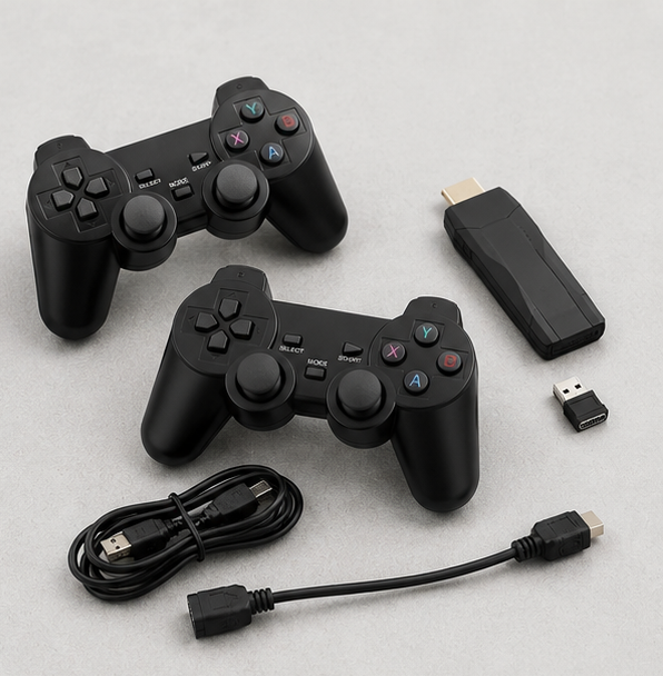 Consolă Mini Retro 2,4G HDMI, Wireless, 4K Ultra HD