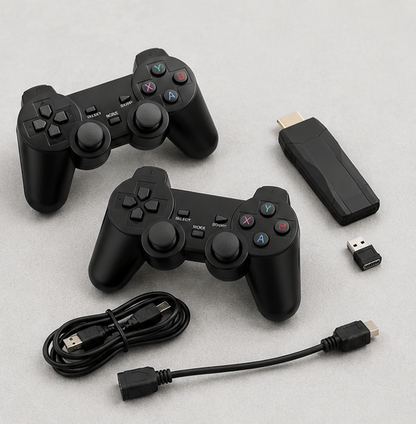 Consolă Mini Retro 2,4G HDMI, Wireless, 4K Ultra HD