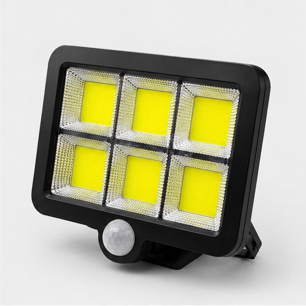 Proiector LED solar cu senzor mișcare, 260LM, panou 5m