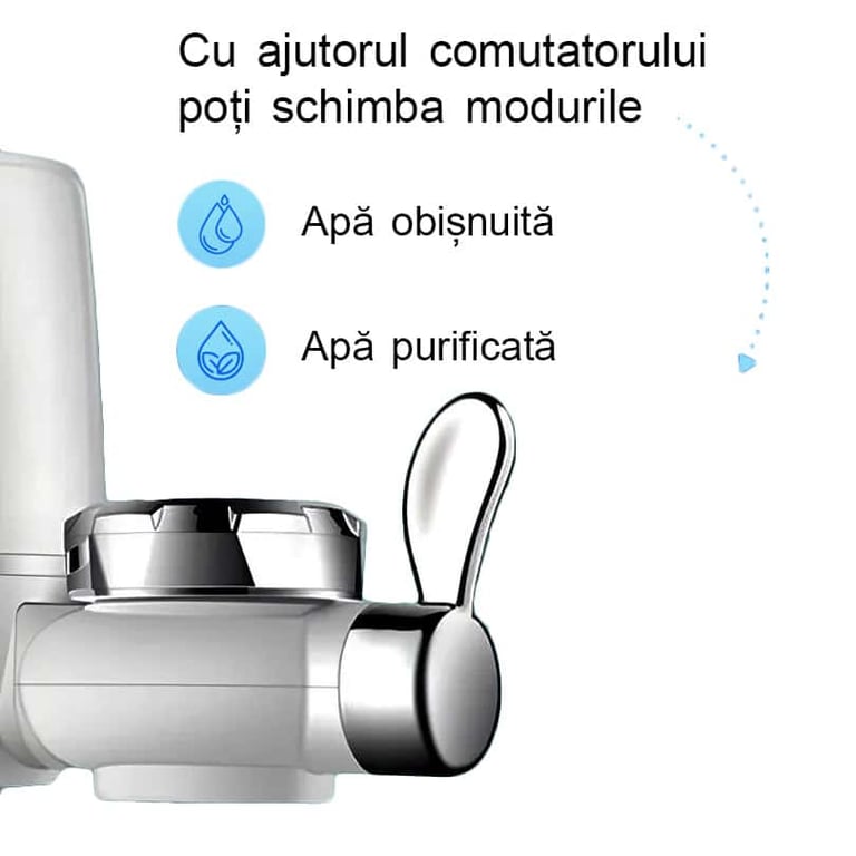 Filtru robinet purificare apă, 7 niveluri, anti-bacterian