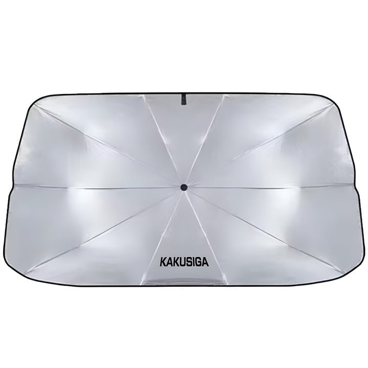 Parasolar parbriz tip umbrelă 130x70 cm, protecție UV