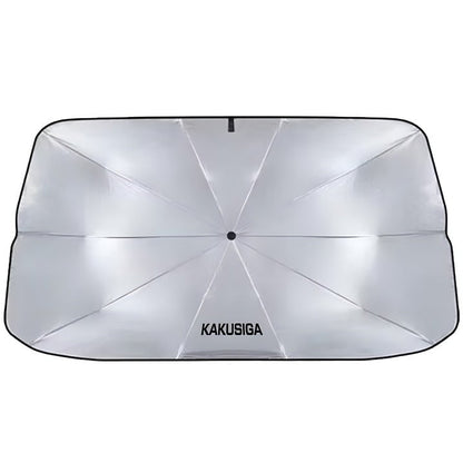 Parasolar parbriz tip umbrelă 130x70 cm, protecție UV