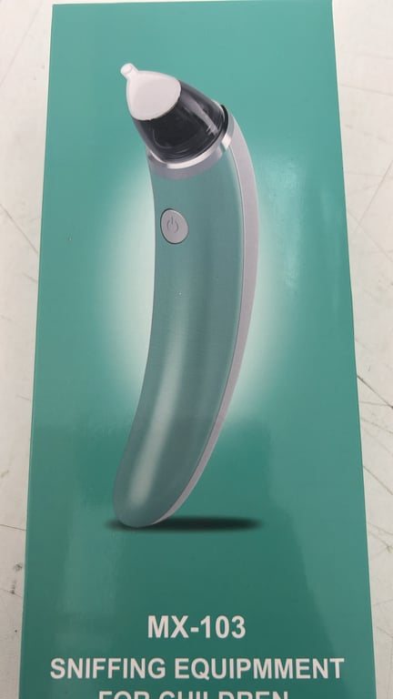 Aspirator Nazal Electric pentru Copii – Reîncărcabil, 2 Capete din Silicon, Putere de Aspirare Reglabilă
