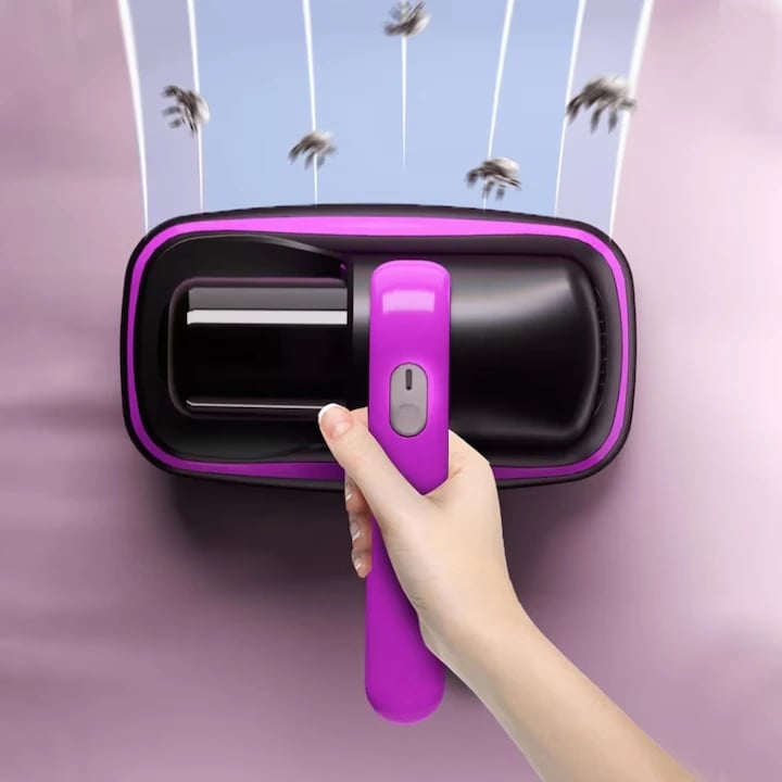 Mini Aspirator pentru Acarieni fără Fir BS-801 – Sterilizare UV-C, Aspirație Puternică, 100W