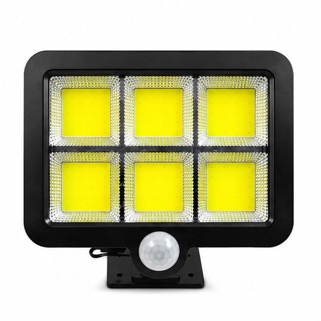 Proiector LED solar cu senzor mișcare, 260LM, panou 5m