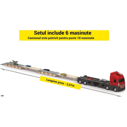 Trailer Transportor pentru Mașinuțe cu Catapultă – Pliabil, Capacitate 16 Mașinuțe