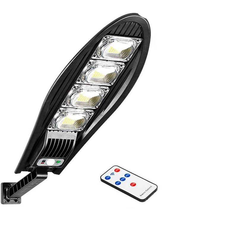 Lampă solară stradală 1200W, 55 cm, cu telecomandă
