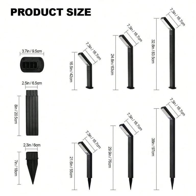 Lampă solară pentru grădină, 90 LED, 3 moduri, IP65