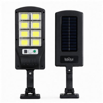 Lampă solară LED cu senzor mișcare, rezistentă la apă