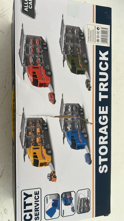Camion cu Mașinuțe City Service – Storage Truck