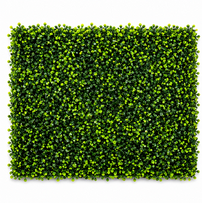 Panou verde decorativ 60x40cm, plastic, suport negru