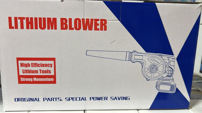 Suflantă de Frunze cu Acumulator 48V, Fără Fir, Motor Cupru