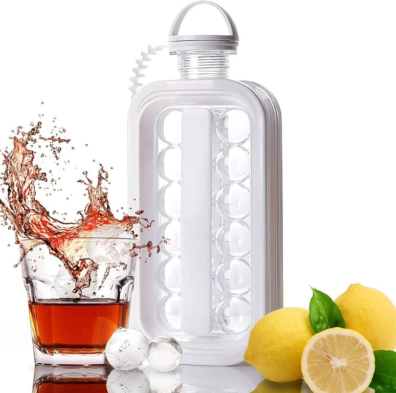 Forma cuburi gheata 2 in 1, portabila multifunctionala