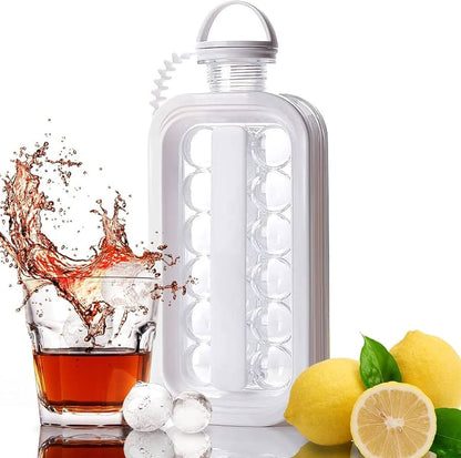 Forma cuburi gheata 2 in 1, portabila multifunctionala