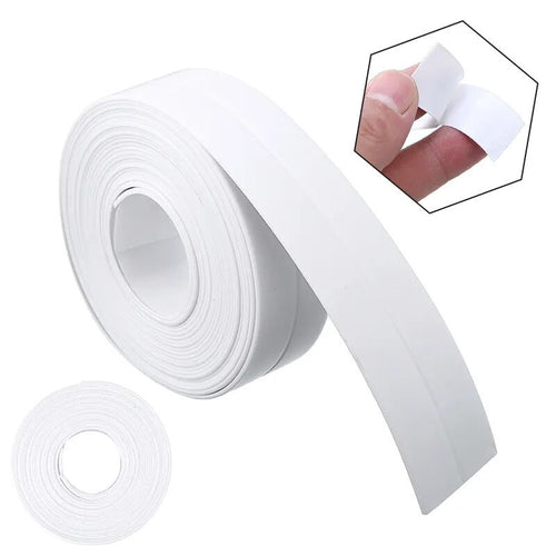 Banda adeziva de etansare, ideala pentru chiuveta, plita, cada si cabina de dus, waterproof, dim 3,2x3,8