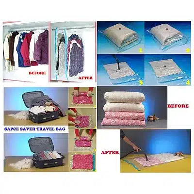Set 10 Saci de Vidat pentru haine 80X110 cm