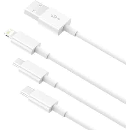 USB cable 3 in 1 JRH SX – 21, USB-micro USB/USB-C/ipho