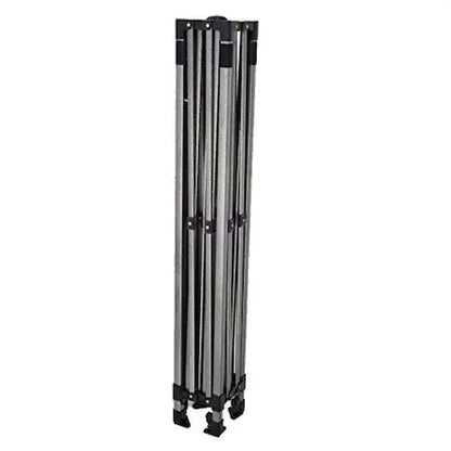 Cort Pavilion 3x3m alb Pliabil Cadru Metal pentru Curte, Gra