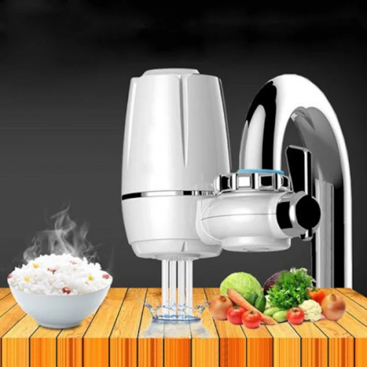 Filtru cu functie de purificarea apei, montabil pe robinet, anti-bacterian