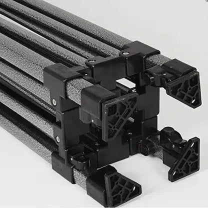 Cort Pavilion 3x3m alb Pliabil Cadru Metal pentru Curte, Gra