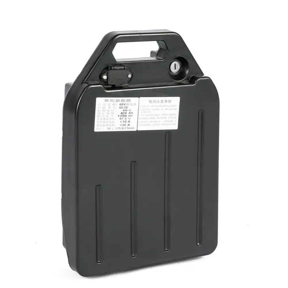 Acumulator Li-Ion pentru scutere electrice 20Ah, amplasament