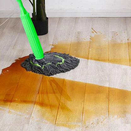 Mop cu stoarcere, microfibra ultra-absorbanta, maner lung, ideal pentru parchet, gresie