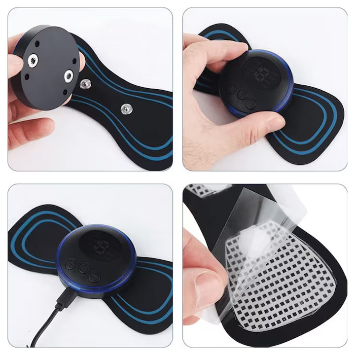 MINI APARAT DE MASAJ CERVICAL, ELECTROMAGNETIC 8 MODURI