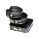 Set 3 Tavi pentru Copt, Forma Inima/rotunda/patrata Cm 24/26/28