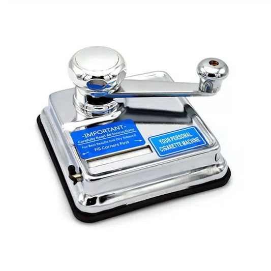 Aparat pentru injectat tutun cu manivela, inox