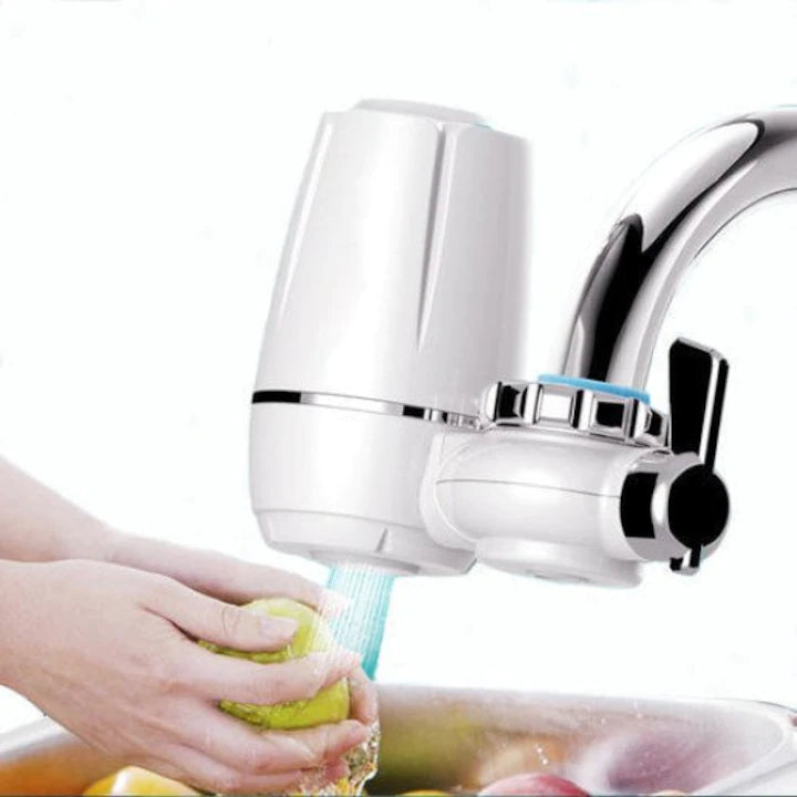 Filtru cu functie de purificarea apei, montabil pe robinet, anti-bacterian