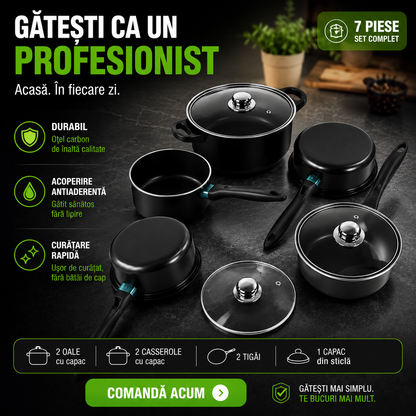 Set 13 Oale si Cratite — vase de gătit