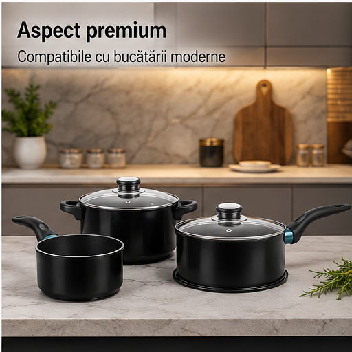 Set 13 Oale si Cratite — vase de gătit