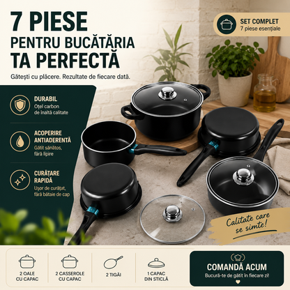 Set 13 Oale si Cratite — vase de gătit