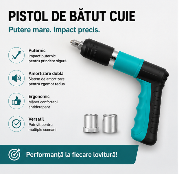 Pistol cuie