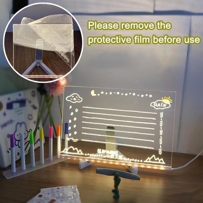 Tableta de Scris pentru Copii cu LED și USB