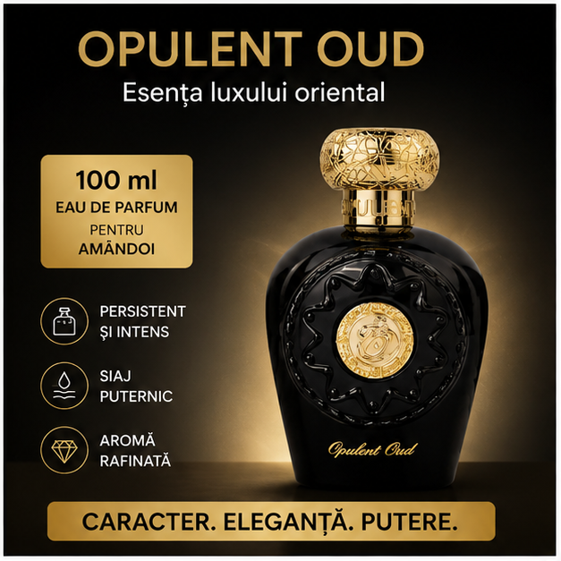 Opulent Oud Eau De Parfum , Long Lasting, Perfumed Body Spray, unisex 100 ml