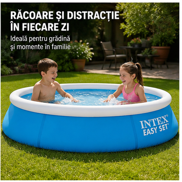 Piscina gonflabila pentru copii Easy Set 183 x 51 cm 886 litri