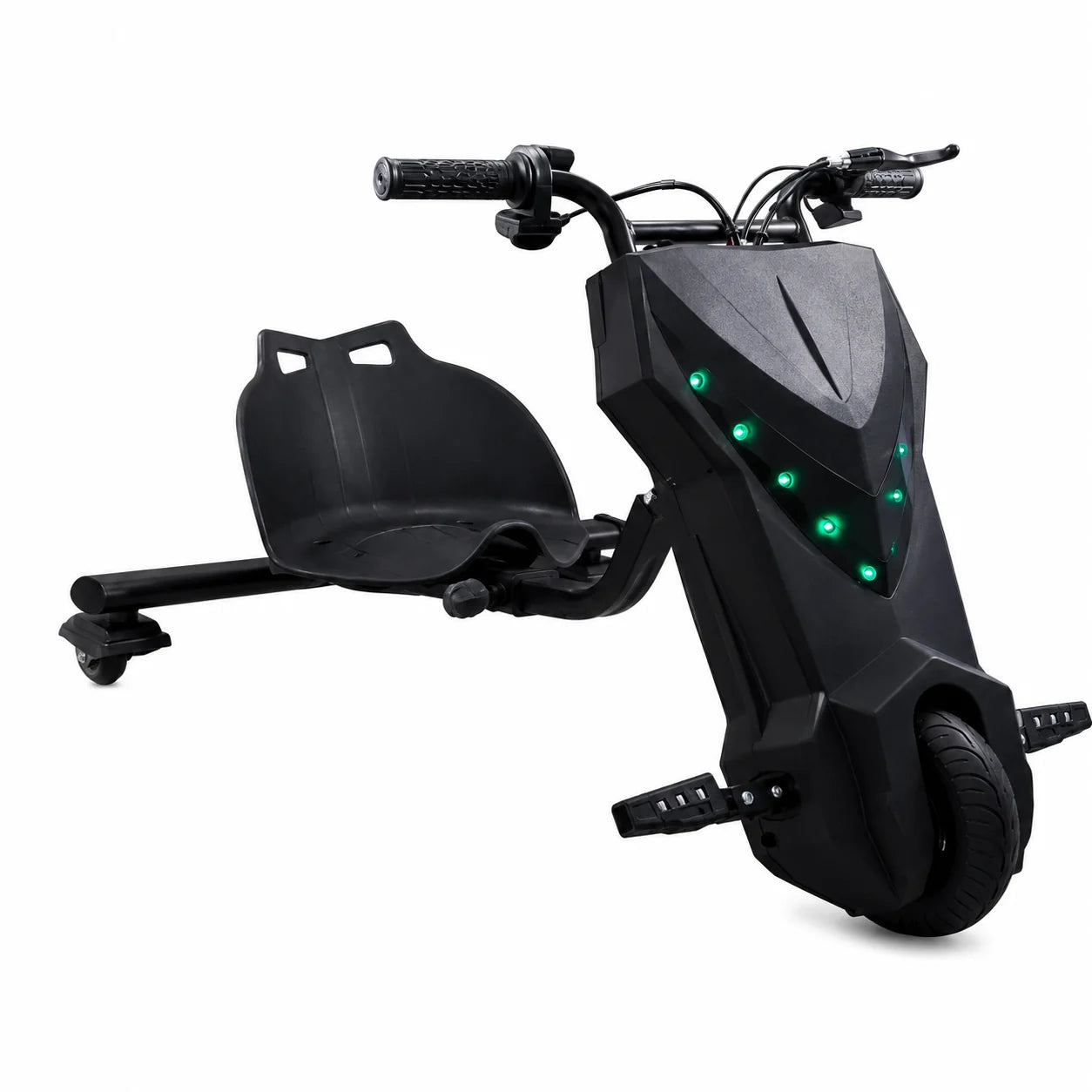 Trotinetă electrică PREMIUM DRIFT, Rezistenta 130kg, Tricicletă, motor 250W-36V, boxe bluetooth, 3 viteze