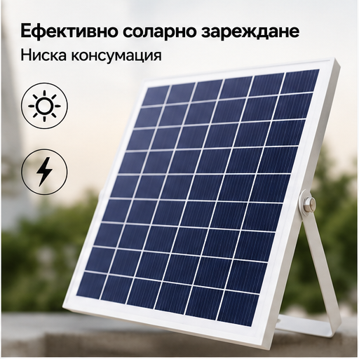 Proiector cu Panou Solar Separat 200W