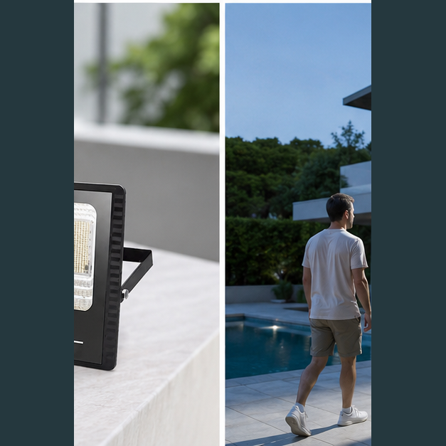 Proiector cu Panou Solar Separat 200W