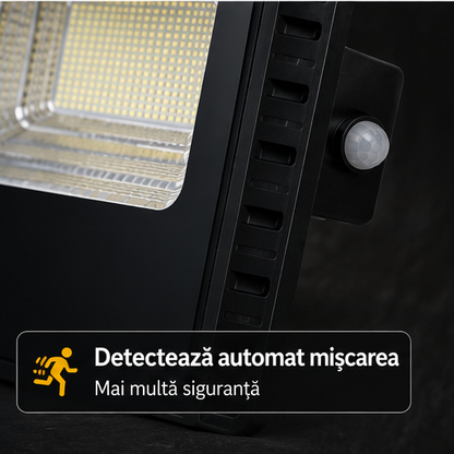 Proiector cu Panou Solar Separat 200W