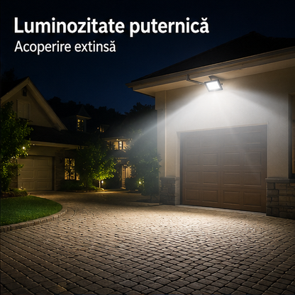 Proiector cu Panou Solar Separat 200W