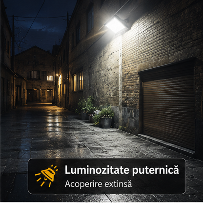 Proiector cu Panou Solar Separat 200W