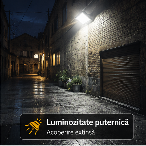 Proiector cu Panou Solar Separat 200W